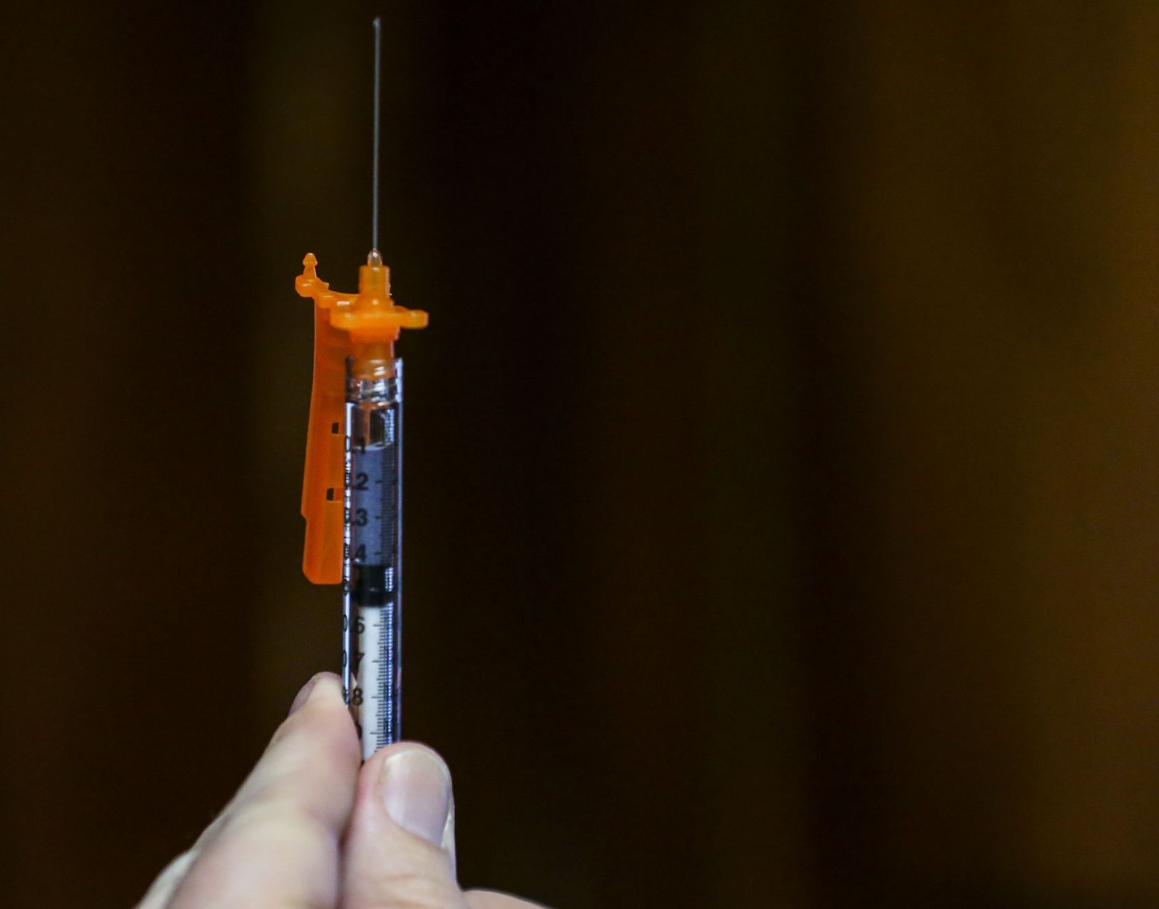 First responders receive first doses